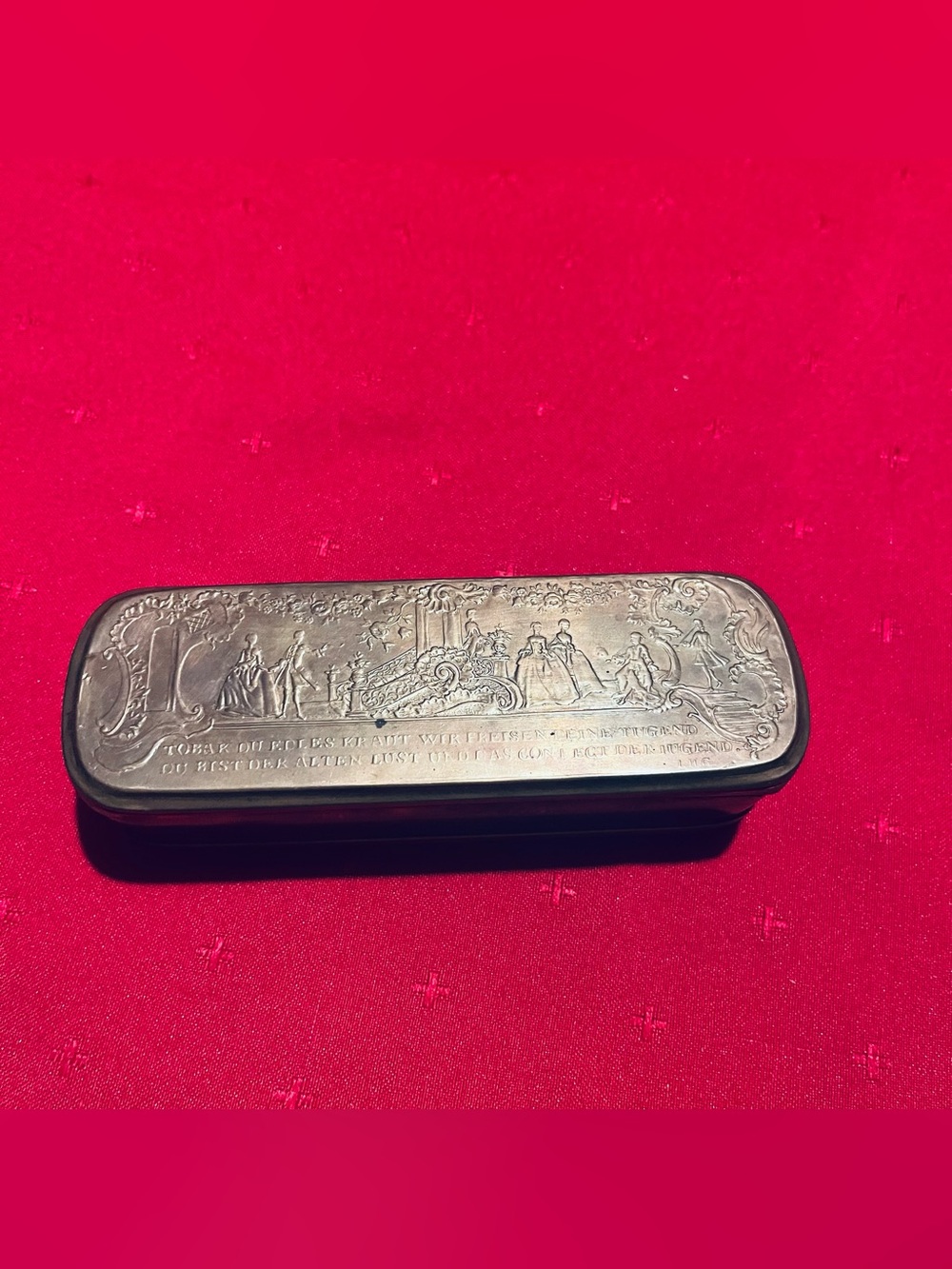 18th Century Dutch Silver Tobacco Box